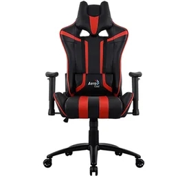 Игровое компьютерное кресло Aerocool AC120BR AIR, Black/Red (AC120 AIR-BR) фото