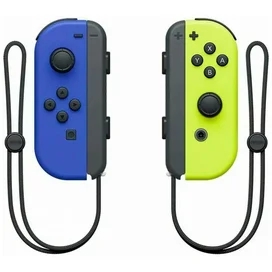Джойстик беспроводной Nintendo Joy-con Yellow/Blue (4902370544060) фото