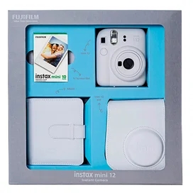 Цифр. Фотоаппарат FUJIFILM Instax Mini 12 Clay White  в подарочной упаковке фото