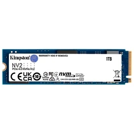 Внутренний SSD M.2 2280 1TB Kingston NV2 PCIe 4.0 x4 NVMe 3D TLC (SNVS2/1000G) фото