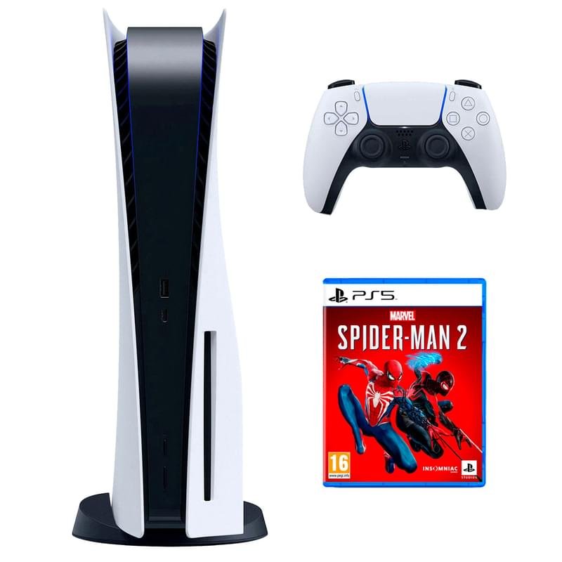 Игровая консоль Sony PS5 + Spider-Man 2 Standart Ed. - фото #0